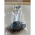Natural Sodalite Stone Pendant Blue Photo 7