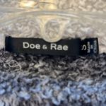 Doe & Rae Oversized Comfy Sherpa Gray Two Tone Color Block Pullover Quarter Zip Photo 5