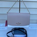 Kate Spade Carson Convertible Crossbody Purse -Warm Beige Multi Photo 6