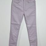 Rag and Bone High Rise Ankle Skinny In Lilac Size 24 Photo 0