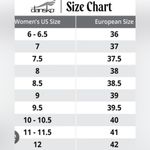 Dansko  Women Sela Red Metallic Crinkle Patent Leather Slip On Sandal,Size US 8 Photo 8