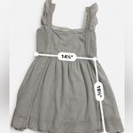 Altar'd State Alter’d State White Sleeveless Smocked Babydoll Top - Size M Photo 2