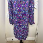 Matilda Jane NTM: Thoughts & Dreams High Low Floral Blueish Purple Dress Sz L Photo 13