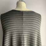 Brandy Melville gray and black striped sleeveless swing dress Photo 5