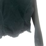 Paris Blues  Y2k Small Green Velvet Whimsygoth Fairy Grunge Tie Ruffle‎ Jacket Photo 4