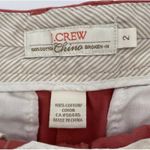 J. Crew‎ Shorts Women's 2 Chino Broken In Cotton Salmon Short Shorts Pink Photo 2