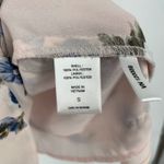 Soho New York & Company Jeans Pink Blue Floral Halter Neck Tank Top Size S Photo 3