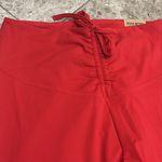 PINK - Victoria's Secret PINK by Victoria’s Secret High Waisted Full Length Ruched V Leggings Red… Photo 5