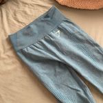 Gymshark Vital Seamless Blue Leggings Photo 0