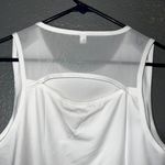 We1Fit White Mesh Back Cropped Tank Top L Athletic Activewear Size L Photo 4
