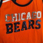NFL Team Apparel sequin Chicago Bears tank top size 2XL Photo 1