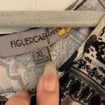 Fig and Flower Anthropologie Top Size XL Black Photo 2