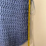 Free People FP Beach Blue Crochet Knit Tank Top size small Photo 3