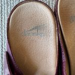 Dansko  Britney Wine Oxblood Leather Maryjane Low Heel Clogs Mules Sz 37 or 6.5-7 Photo 7