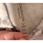 Calvin Klein Cropped Sweatshirt Lightweight Activewear Lounge Animal Print XL Photo 3
