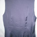 Banana Republic  8 V-Neck Satin Sleeveless Top in Deep Eggplant Photo 3