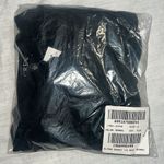 J.Crew Tie-neck blouse in crepe de chine black satin size 2 Photo 1