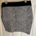 Opening Ceremony Black and White Zebra Patterned Mini Skirt Size Large Barney's Photo 5
