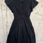 Hale Bob  Cotton Tiered Flutter Sleeve Mini Dress Photo 0