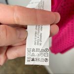 ZARA  Trafaluc Bright Pink Polka Dot Ruched Asymmetrical Dress Photo 13