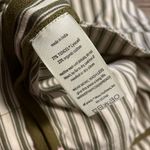 Mara Hoffman  Striped Button Front Skirt Pockets Casual‎ Everyday Cute Career Photo 4