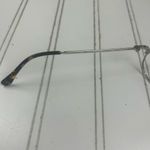 Ann Taylor Womenโs Black Oval Sunglasses Metal Frame Photo 5