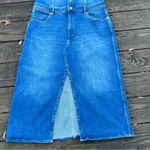 Wrangler  Womens Racerback Casual Feminine Sleeveless Blue Denim Midi Dress|Sz:XL Photo 4