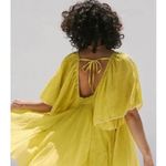 Free People  Warm Olive Joelle Mini Dress - Size - Large Photo 1