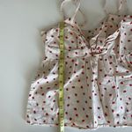 Madewell strawberry tank blouse Photo 4