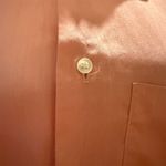 Vintage TownCraft Women's Peach Button Down Shirt Size 18 Dead stock 80’s Pink Photo 1