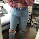 Abercrombie & Fitch 90s Straight High Rise Jeans Photo 0