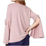 Jack by BB Dakota JACK BB Dakota Knit Sweater, Bell Sleeves, Pink, Size XS Photo 5