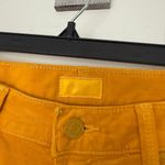 Mother Women’s 28 Hopscotch Honey Rider Ankle Corduroy Jeans Pants Yellow Photo 1