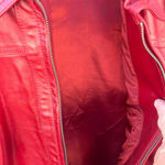 Caslon  Red Leather Jacket XL Photo 3