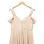 Lulus NEW Make Me Move Blush Pink Formal Floor Length Maxi Dress Size Large NWOT Photo 5