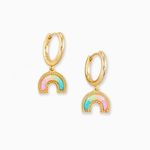 Kendra Scott Pastel Rainbow Huggies Photo 0