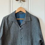 Asiatica Kansas City Indigo Dyed Quilted Jacket Blue Size M Photo 3