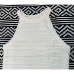 Gap White Knit Sweater High Neck Longline Tank Top Photo 12