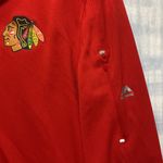 Majestic Chicago Blackhawks red zip-up pullover Photo 4
