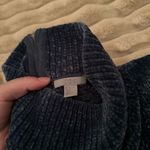 COS Blue Women's Velvet Texture knit Sweater Photo 7