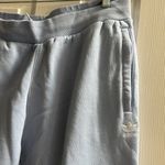 Adidas Sky Blue Fleece Joggers Comfy Women’s XL Casual Streetwear Photo 6