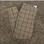 Forever 21 F21 essential grid pattern capris Sz 4 Photo 6