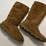 UGG  Australia Brown #5845 Tall Sheepskin Slip On Boots Women's
6M Photo 0