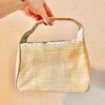 Victoria's Secret Vintage Victoria’s Secret Woven Floral Print Hand Bag Photo 0