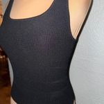 Aritzia  Babaton Sculpt Knit Squareneck waist-length Tank In Black Small Photo 1