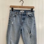 Pistola Charlie High Rise Ankle Straight Jean Distressed in Blue Cult Size 26 Photo 8