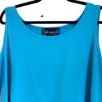 Susan Graver Susan‎ Graver Tank Top 22W Blue Liquid Knit Photo 2