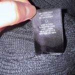 Alice + Olivia  Black Kitty Cardigan Chunky Knit Sweater Cream White Bows Large Photo 6