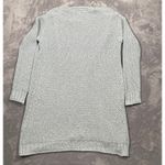 Faherty Sweater Large Heather Blue Longline Duster Coastal Casual Beach New Photo 1