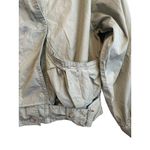 Free People  Ripstop Parachute Bomber Jacket Green Tie Dye‎ Women Size XS Grunge Photo 6